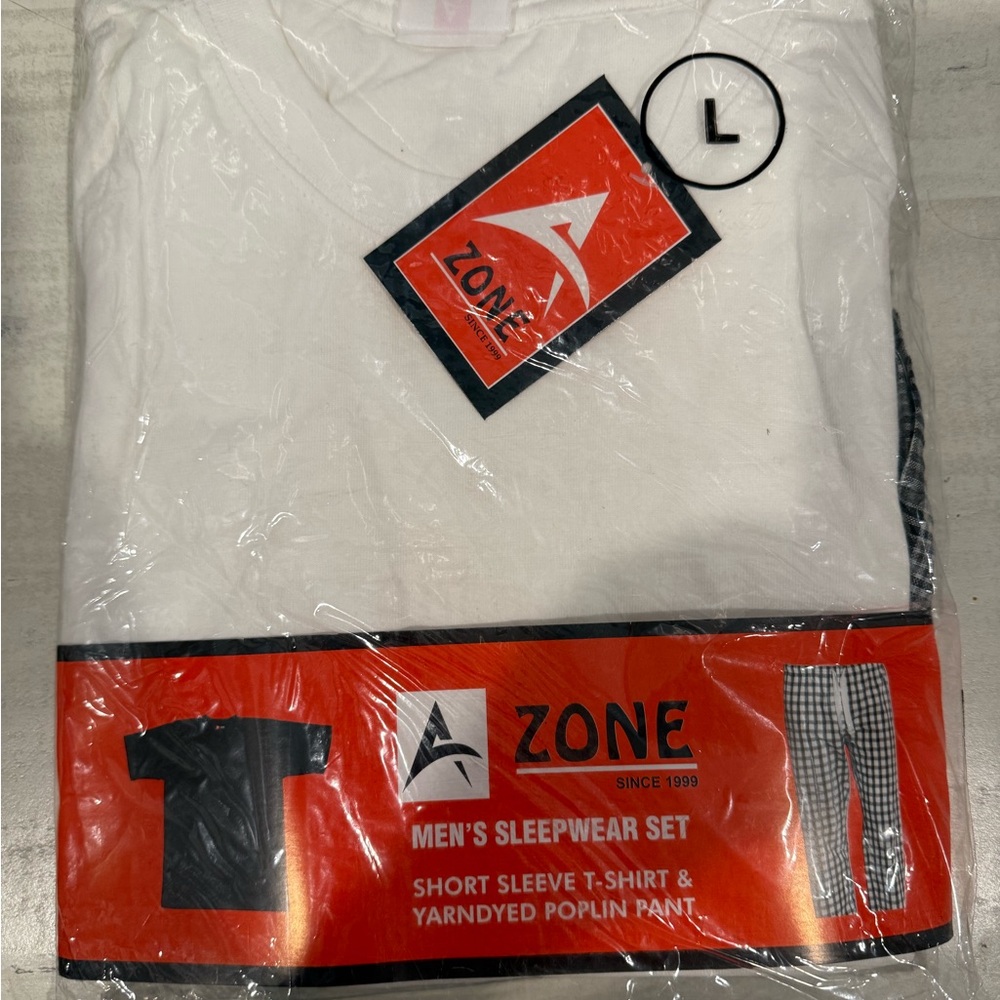 White Men's Sleepwear Set